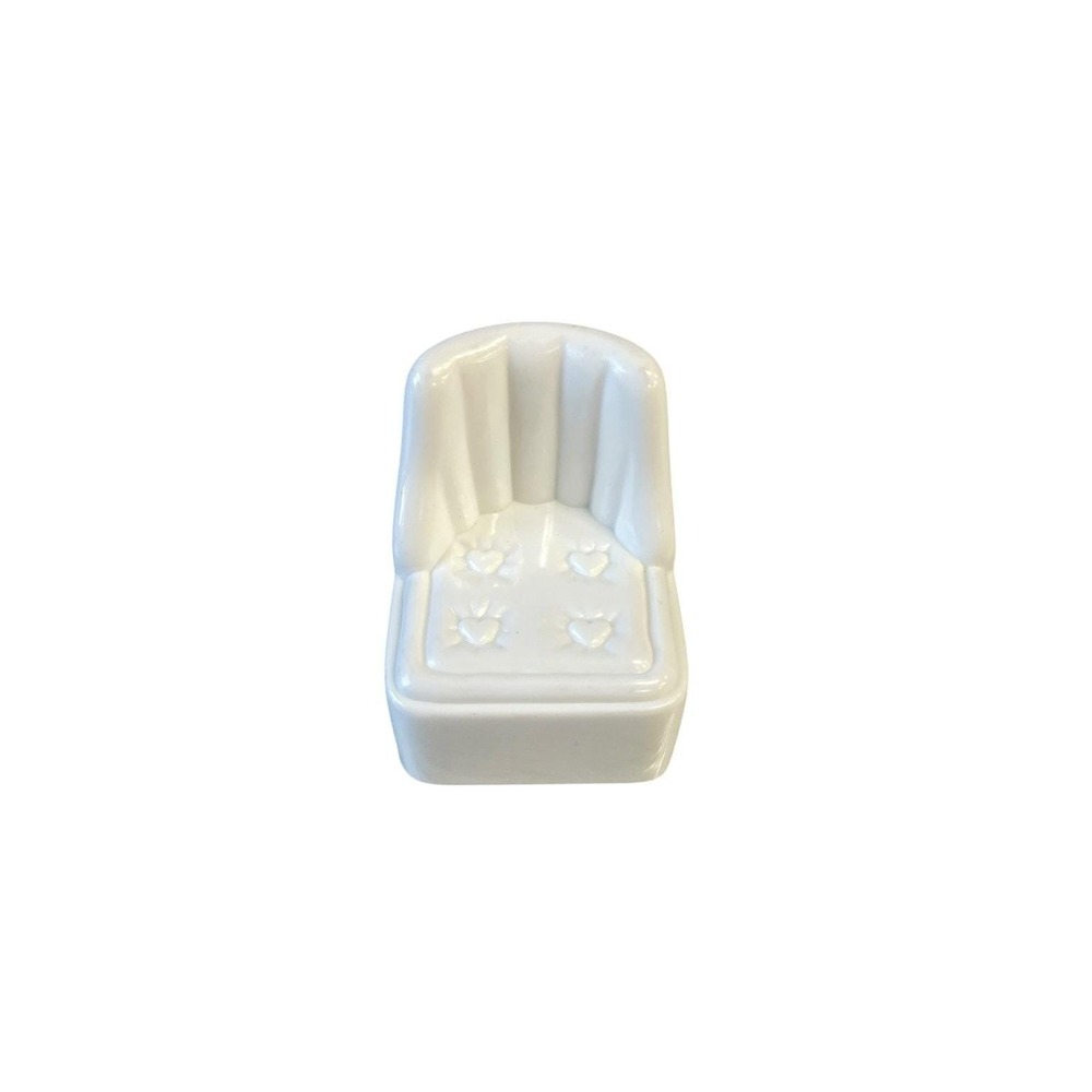 Fisher-Price Little People White Bathtub Dollhouse Furniture‎ Piece